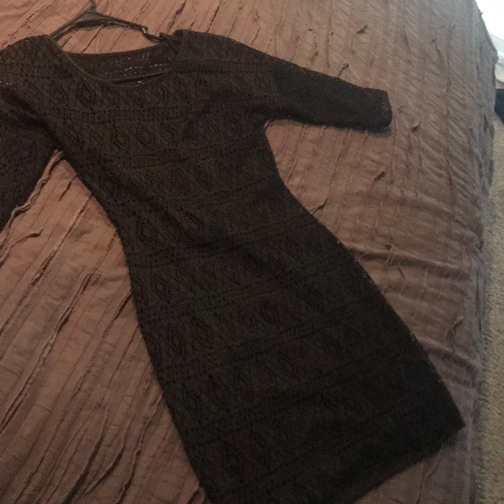Black express dress